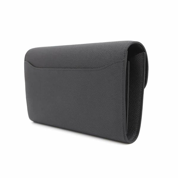 エルメス 長財布 コンスタンス トゥーゴー ロング ブラック/シルバー金具 エプソン K刻印 HERMES 黒