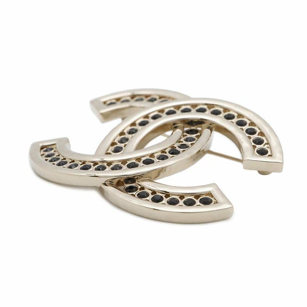 シャネル ブローチ ココマーク ラインストーン B23 K ABB832 CHANEL アクセサリー