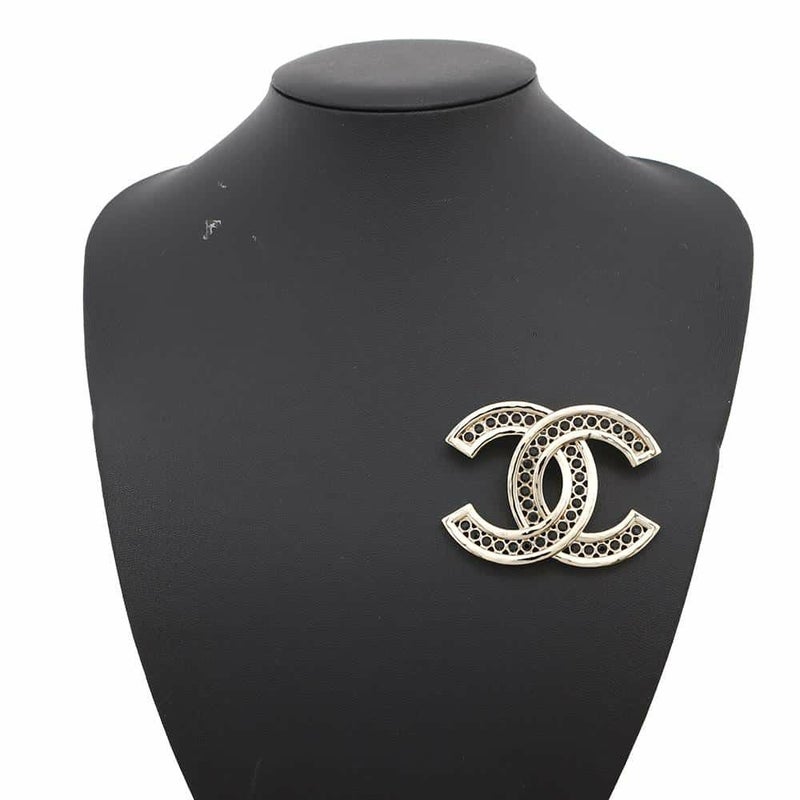 シャネル ブローチ ココマーク ラインストーン B23 K ABB832 CHANEL アクセサリー