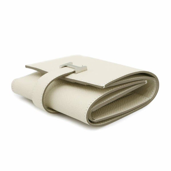 エルメス 三つ折り財布 ベアン コンビネ クレ/シルバー金具 エプソン W刻印 HERMES 財布