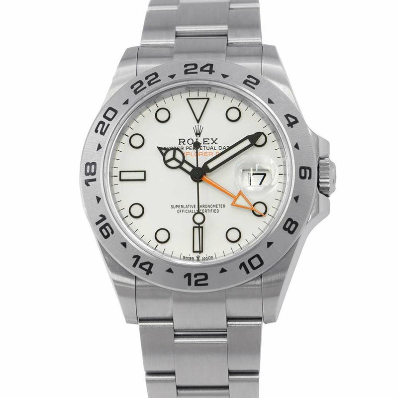 ロレックス エクスプローラー2 ランダムシリアル ルーレット 226570 ROLEX 腕時計 白文字盤