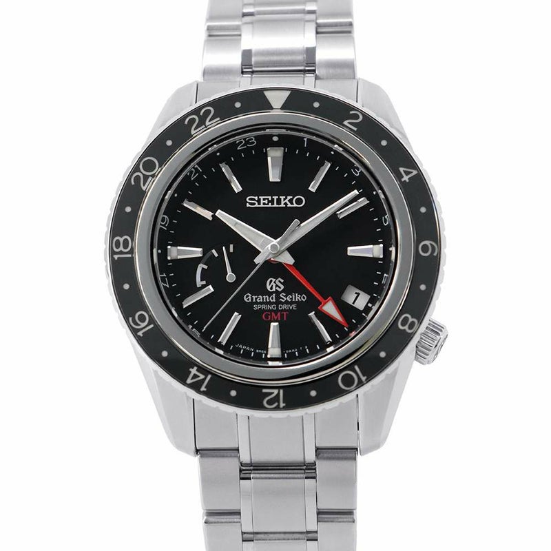セイコー グランドセイコー スポーツコレクション GMT マスターショップ限定 SBGE001 SEIKO 黒文字盤