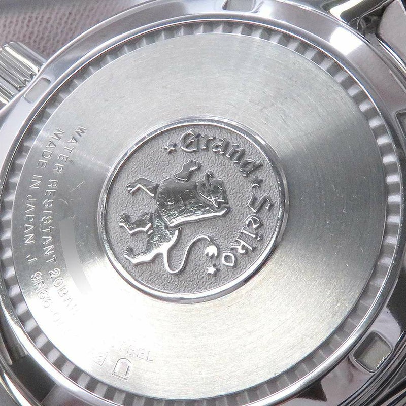 セイコー グランドセイコー スポーツコレクション GMT マスターショップ限定 SBGE001 SEIKO 黒文字盤