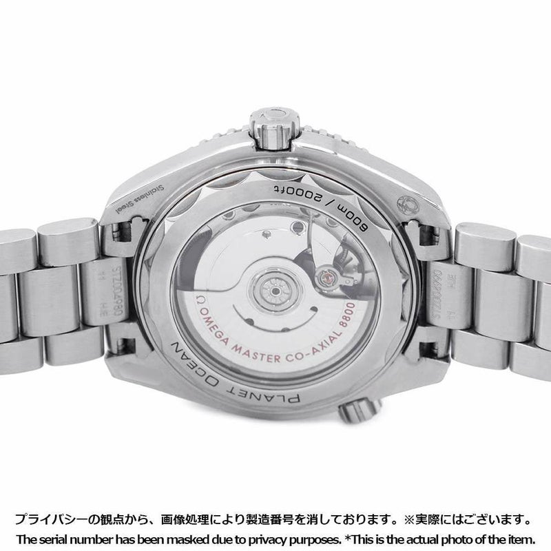 オメガ シーマスター プラネットオーシャン マスター クロノメーター 600M 215.30.40.20.03.001  ブルー文字盤