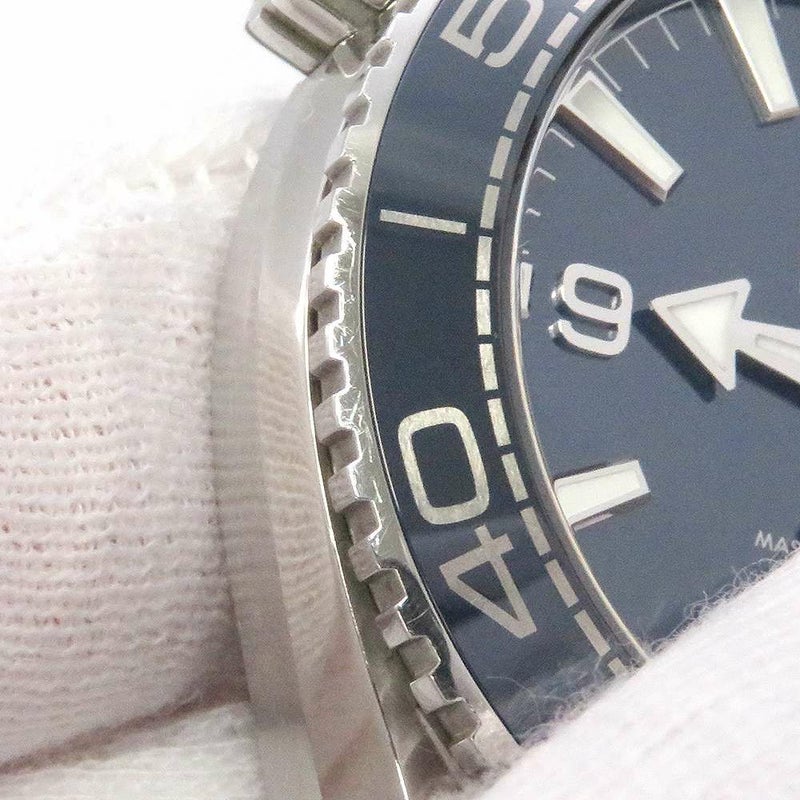 オメガ シーマスター プラネットオーシャン マスター クロノメーター 600M 215.30.40.20.03.001  ブルー文字盤