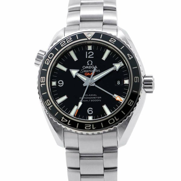 オメガ シーマスター プラネットオーシャン GMT 232.30.44.22.01.001 OMEGA 腕時計 黒文字盤