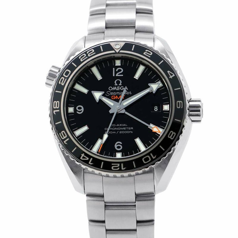 オメガ シーマスター プラネットオーシャン GMT 232.30.44.22.01.001 OMEGA 腕時計 黒文字盤