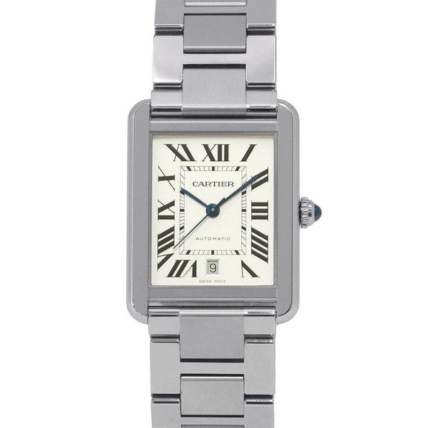 カルティエ タンク ソロ XL W5200028 Cartier 腕時計 ウォッチ シルバー文字盤