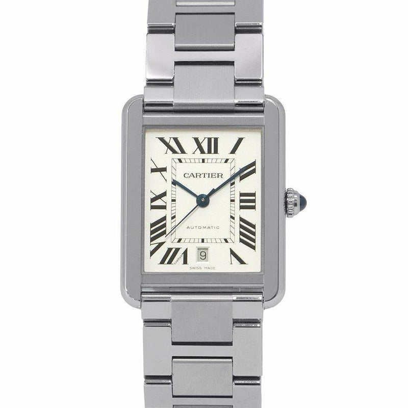 カルティエ タンク ソロ XL W5200028 Cartier 腕時計 ウォッチ シルバー文字盤
