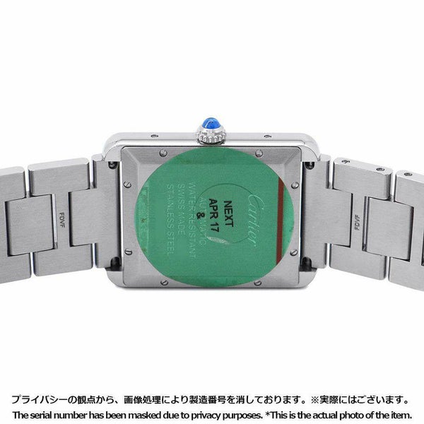 カルティエ タンク ソロ XL W5200028 Cartier 腕時計 ウォッチ シルバー文字盤