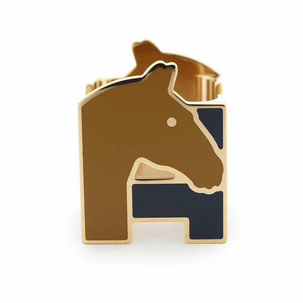 エルメス スカーフリング Hシュヴァル カレ用 メタル HERMES アクセサリー