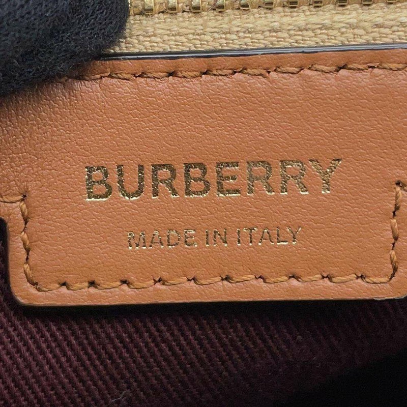 バーバリー ハンドバッグ チェック ミディアム 8071355 BURBERRY ボウリングバッグ 2wayショルダーバッグ