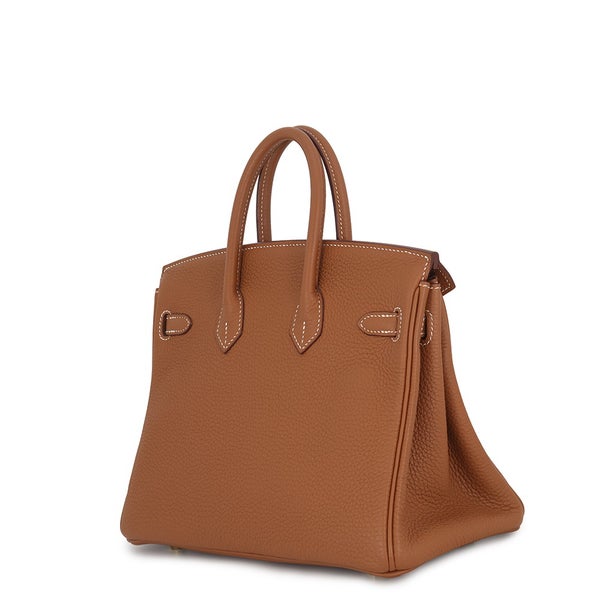 エルメス バーキン25 ゴールド/ゴールド金具 トゴ U刻印 HERMES Birkin ハンドバッグ