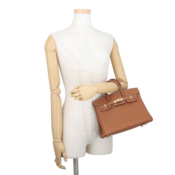 エルメス バーキン25 ゴールド/ゴールド金具 トゴ U刻印 HERMES Birkin ハンドバッグ