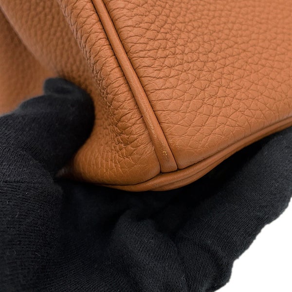 エルメス バーキン25 ゴールド/ゴールド金具 トゴ U刻印 HERMES Birkin ハンドバッグ