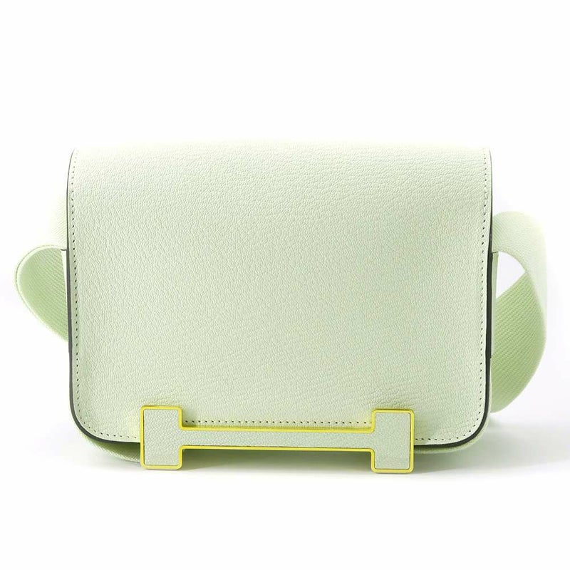 エルメス ショルダーバッグ ゲタ ヴェールフィズ/ゴールド金具 シェブルミゾル B刻印