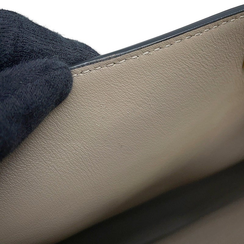 フェンディ ハンドバッグ ピーカブー エッセンシャリー レザー 8BN300 FENDI 2wayショルダーバッグ 黒