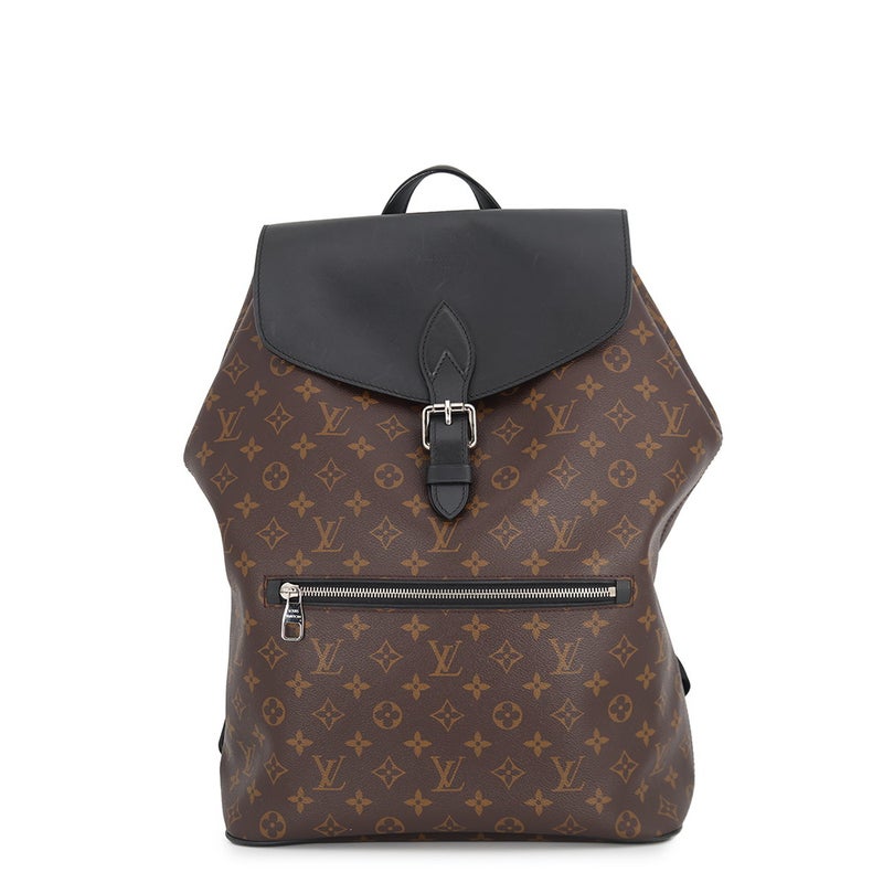 ルイヴィトン リュック モノグラム・マカサー パルク M40637 LOUIS VUITTON バックパック 黒 ブラック