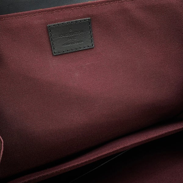 ルイヴィトン リュック モノグラム・マカサー パルク M40637 LOUIS VUITTON バックパック 黒 ブラック
