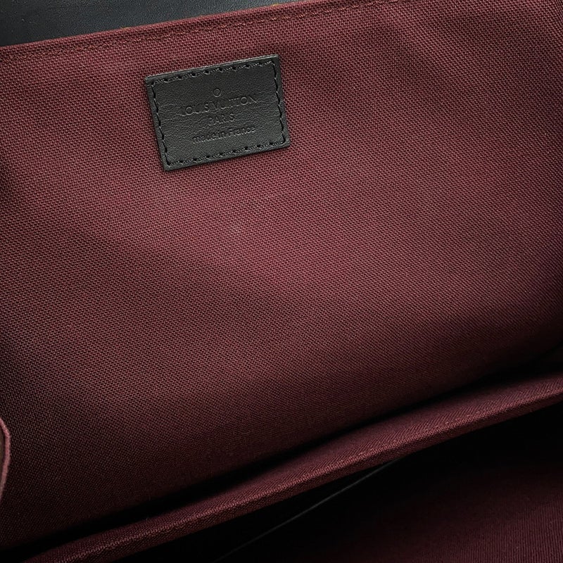 ルイヴィトン リュック モノグラム・マカサー パルク M40637 LOUIS VUITTON バックパック 黒 ブラック