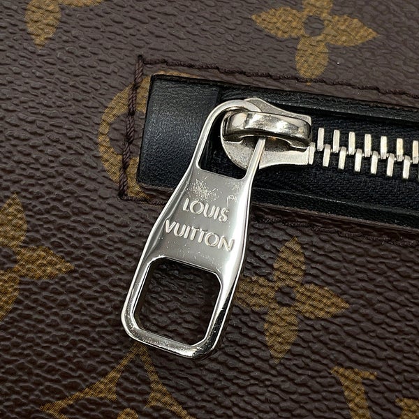ルイヴィトン リュック モノグラム・マカサー パルク M40637 LOUIS VUITTON バックパック 黒 ブラック