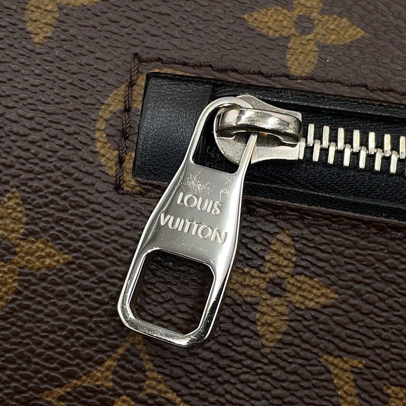 ルイヴィトン リュック モノグラム・マカサー パルク M40637 LOUIS VUITTON バックパック 黒 ブラック