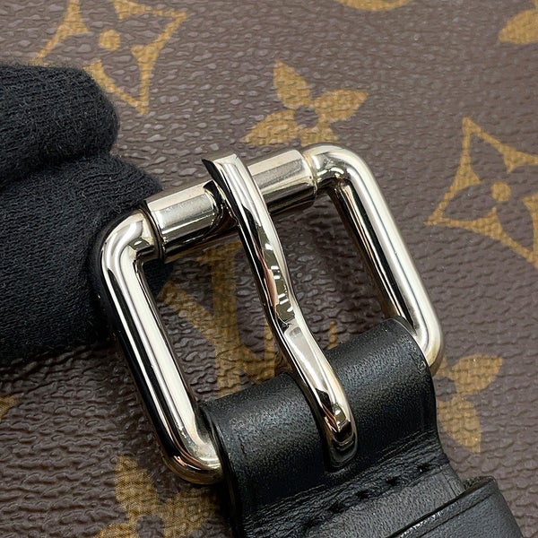 ルイヴィトン リュック モノグラム・マカサー パルク M40637 LOUIS VUITTON バックパック 黒 ブラック