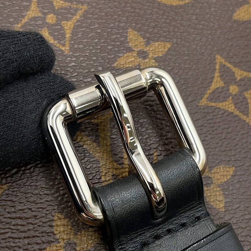 ルイヴィトン リュック モノグラム・マカサー パルク M40637 LOUIS VUITTON バックパック 黒 ブラック