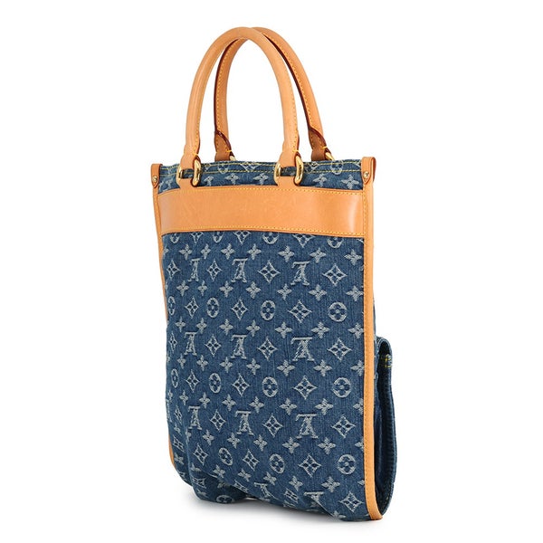 ルイヴィトン トートバッグ モノグラム・デニム フラットショッパー M95018 LOUIS VUITTON ヴィトン バッグ
