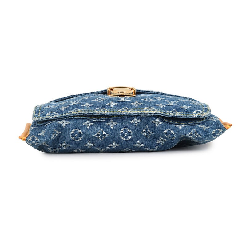 ルイヴィトン トートバッグ モノグラム・デニム フラットショッパー M95018 LOUIS VUITTON ヴィトン バッグ