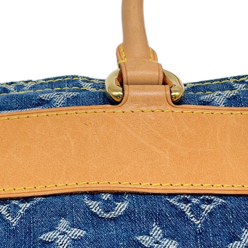 ルイヴィトン トートバッグ モノグラム・デニム フラットショッパー M95018 LOUIS VUITTON ヴィトン バッグ