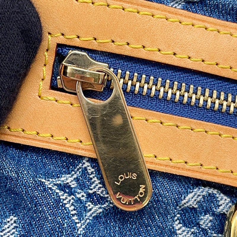 ルイヴィトン トートバッグ モノグラム・デニム フラットショッパー M95018 LOUIS VUITTON ヴィトン バッグ