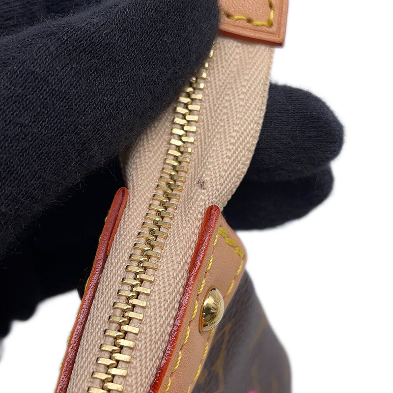ルイヴィトン ハンドバッグ モノグラム・チェリーブロッサム LV × TM ポシェット･アクセソワール M13666 ポーチ 村上隆