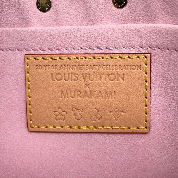 ルイヴィトン ハンドバッグ モノグラム・チェリーブロッサム LV × TM ポシェット･アクセソワール M13666 ポーチ 村上隆