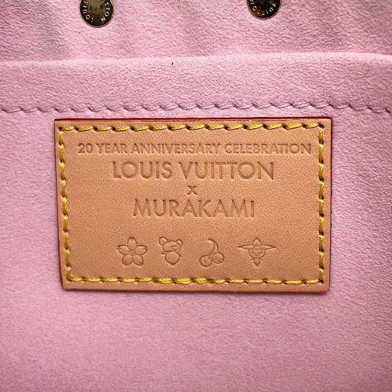ルイヴィトン ハンドバッグ モノグラム・チェリーブロッサム LV × TM ポシェット･アクセソワール M13666 ポーチ 村上隆