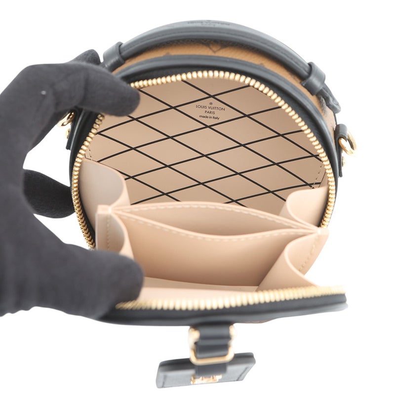 ルイヴィトン ショルダーバッグ モノグラム・リバース ミニ・ボワット・シャポー M68276 LOUIS VUITTON 2way
