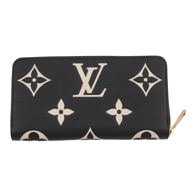 ルイヴィトン 財布 バイカラー モノグラム・アンプラント ジッピー・ウォレット M28794 LOUIS VUITTON 長財布