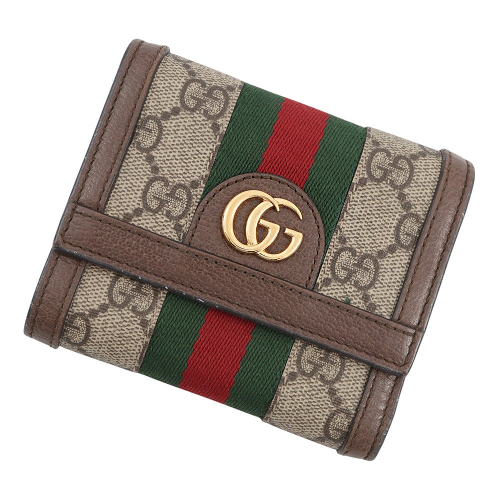 グッチ 三つ折り財布 オフィディア GGスプリーム 523174 GUCCI 財布