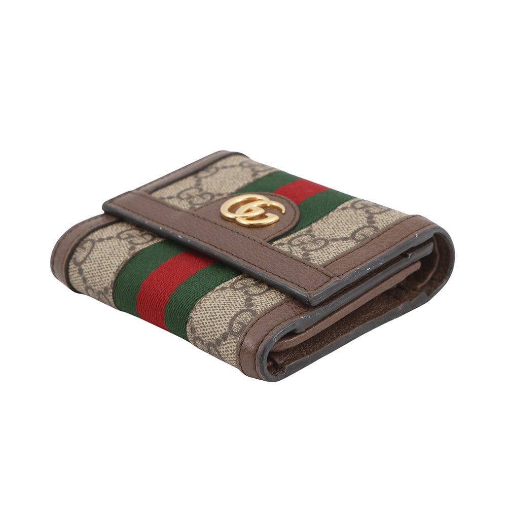 グッチ 三つ折り財布 オフィディア GGスプリーム 523174 GUCCI 財布