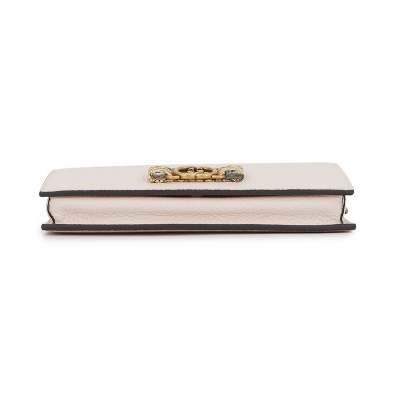 グッチ チェーンウォレット レザー/パイソン  インターロッキングG 746056 GUCCI 長財布