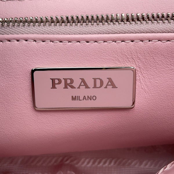 プラダ ショルダーバッグ Re-Nylon ナイロン ブラッシュドレザー 1BD295 PRADA