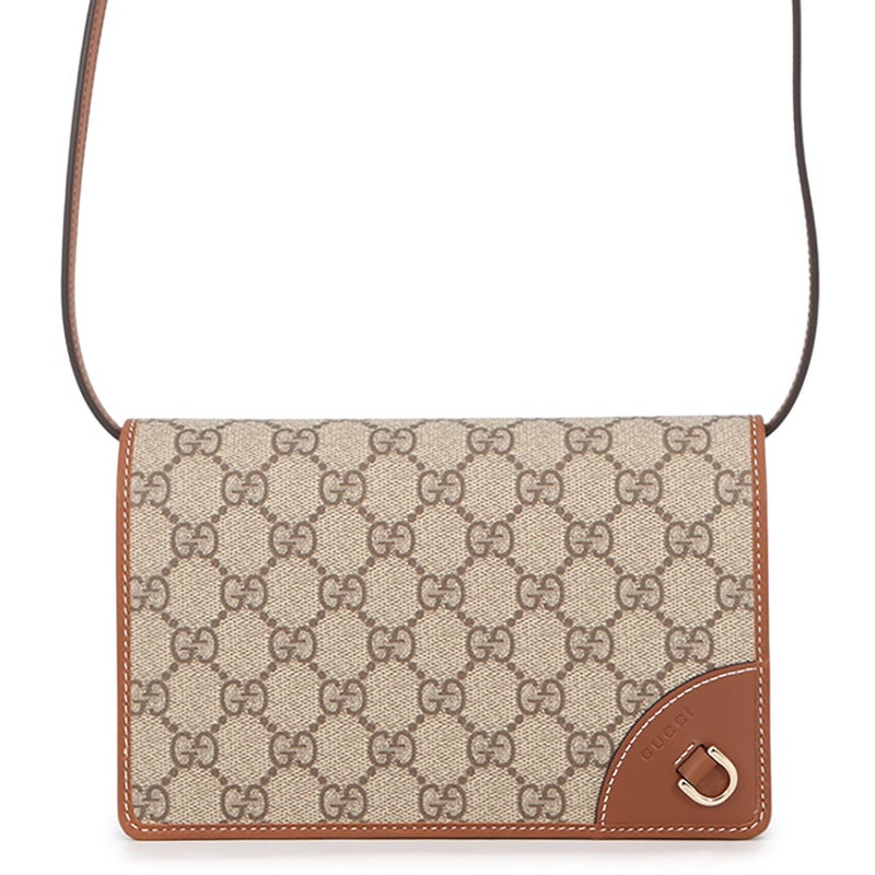 グッチ ショルダーウォレット GGエンブレム GGスプリーム レザー 820688 GUCCI バッグ
