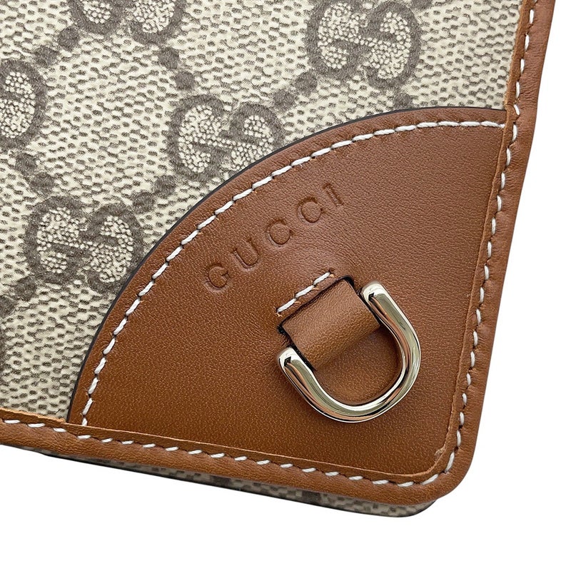 グッチ ショルダーウォレット GGエンブレム GGスプリーム レザー 820688 GUCCI バッグ