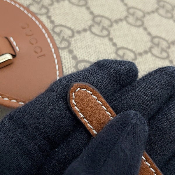 グッチ ショルダーウォレット GGエンブレム GGスプリーム レザー 820688 GUCCI バッグ