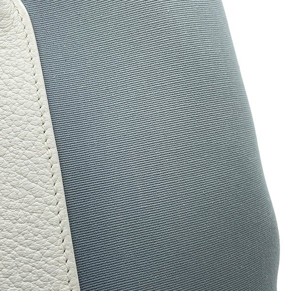 エルメス トートバッグ ガーデンパーティTPM ブルーラン/クレ/シルバー金具 トワルオフィシエ/ネゴンダ T刻印 ブルーリン