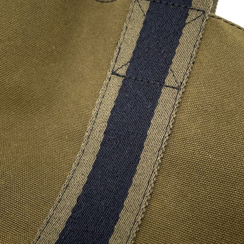エルメス トートバッグ フールトゥ カバス グリーン/ブラック キャンバス HERMES BAG