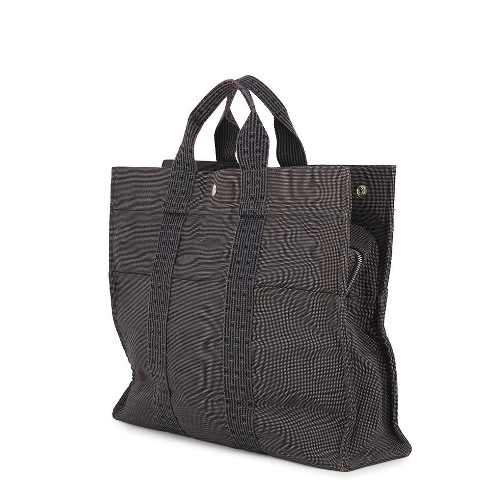 エルメス トートバッグ エールライントートMM キャンバス HERMES