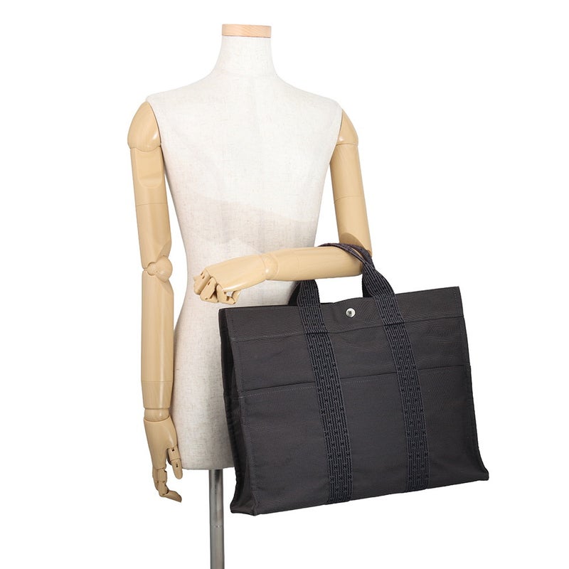 エルメス トートバッグ エールライントートMM キャンバス HERMES バッグ
