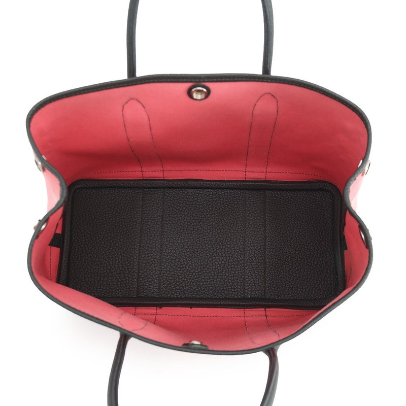 エルメス トートバッグ ガーデンパーティTPM ローズアザレ/ヴェールフォンセ/シルバー金具 トワルオフィシエ/ネゴンダ A刻印