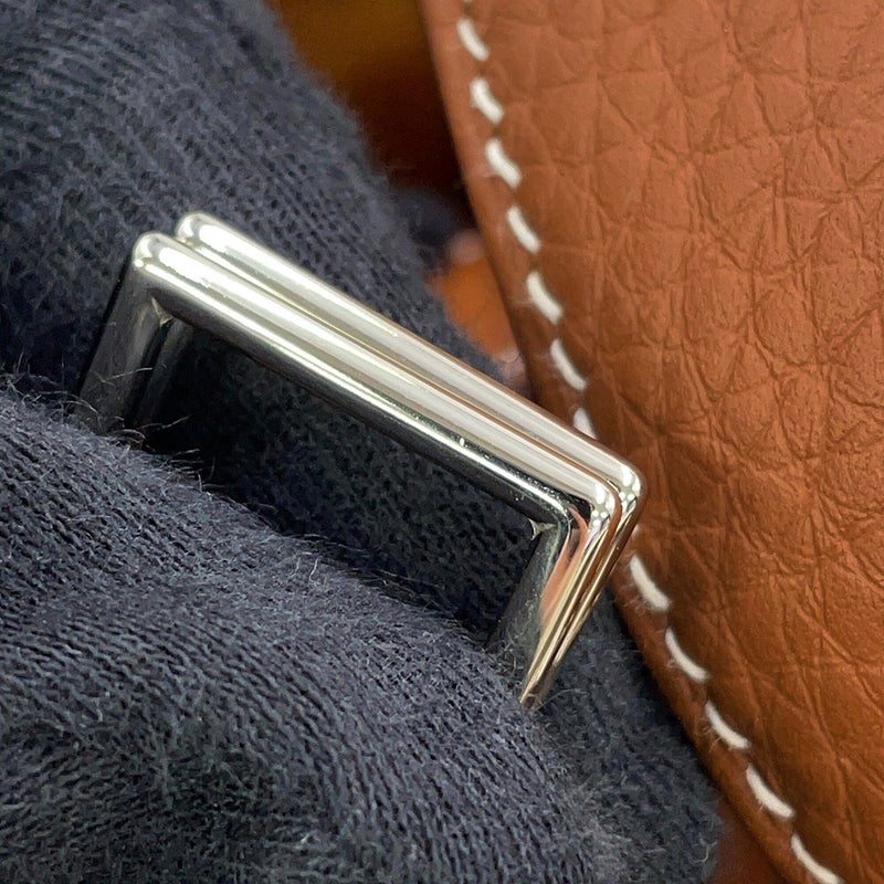 エルメス ハンドバッグ ピコタンロックPM ゴールド/シルバー金具 トリヨンクレマンス U刻印 HERMES